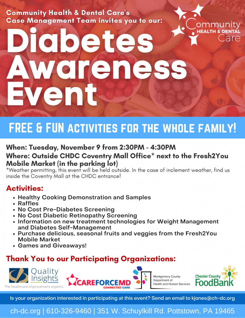 Diabetes Awareness Event Flyer